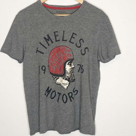 Celio Tops - 🍁Celio T-Shirt Timeless Motors Graphic Size Large